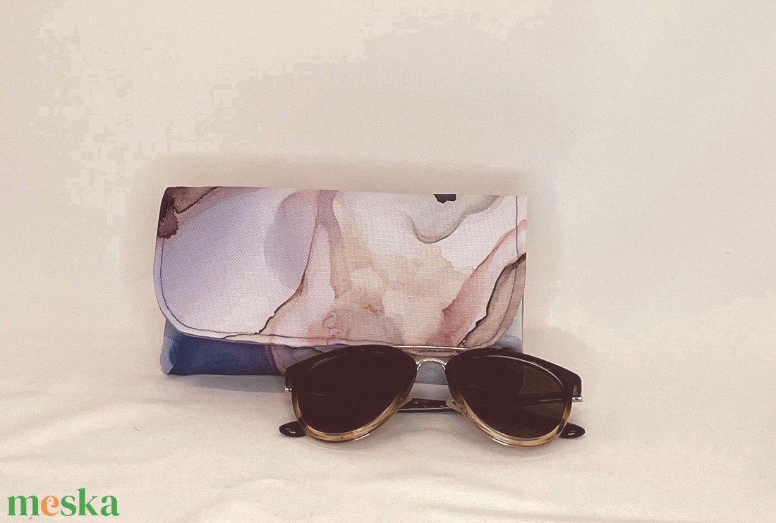 Vászon szemüvegtok mintás  - táska & tok - pénztárca & más tok - szemüvegtok - Meska.hu