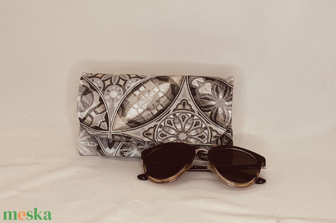 Vászon szemüvegtok mintás  - táska & tok - pénztárca & más tok - szemüvegtok - Meska.hu