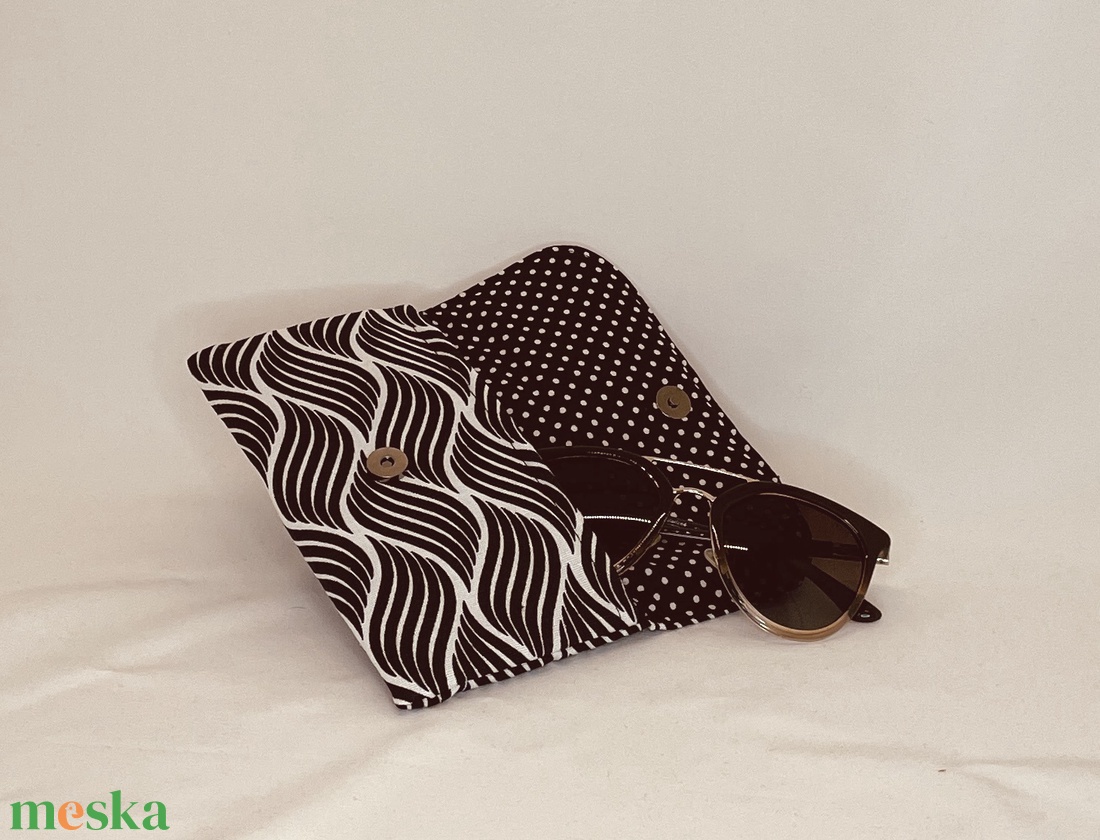 Vászon szemüvegtok mintás  - táska & tok - pénztárca & más tok - szemüvegtok - Meska.hu