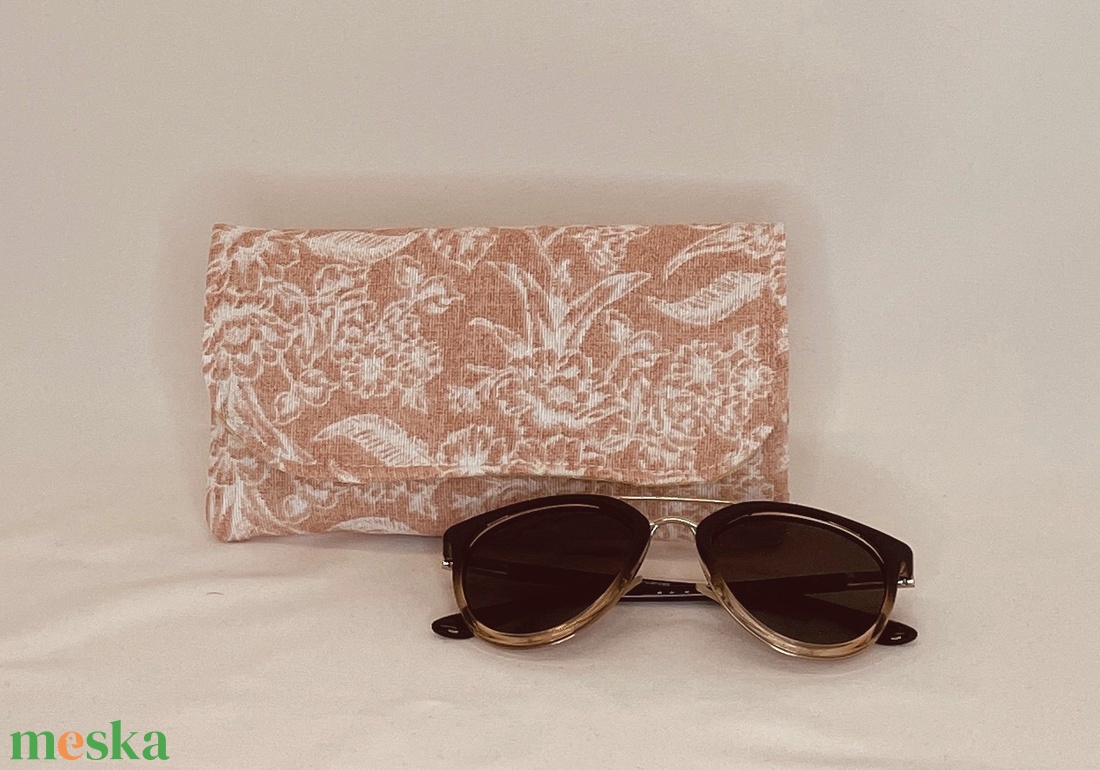 Vászon szemüvegtok mintás  - táska & tok - pénztárca & más tok - szemüvegtok - Meska.hu