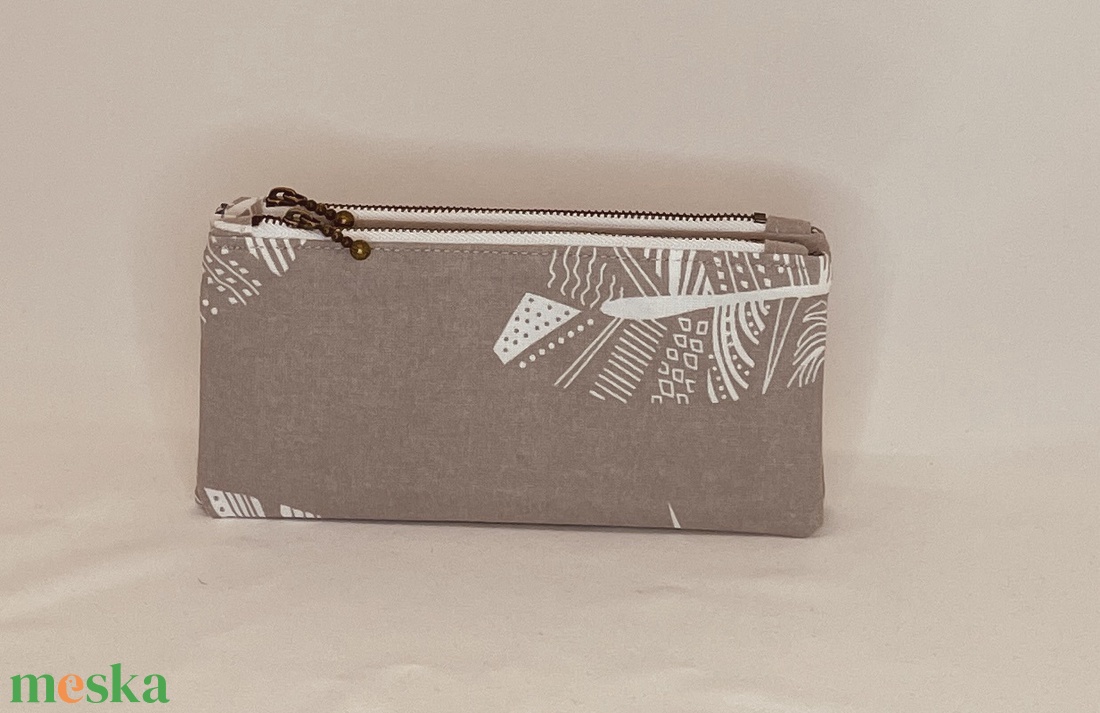 2 részes levél mintás neszesszer, pénztárca - táska & tok - neszesszer - Meska.hu