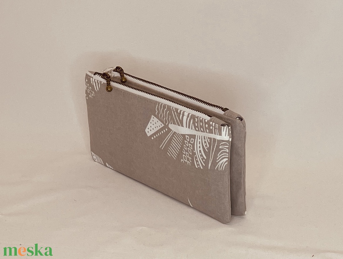 2 részes levél mintás neszesszer, pénztárca - táska & tok - neszesszer - Meska.hu