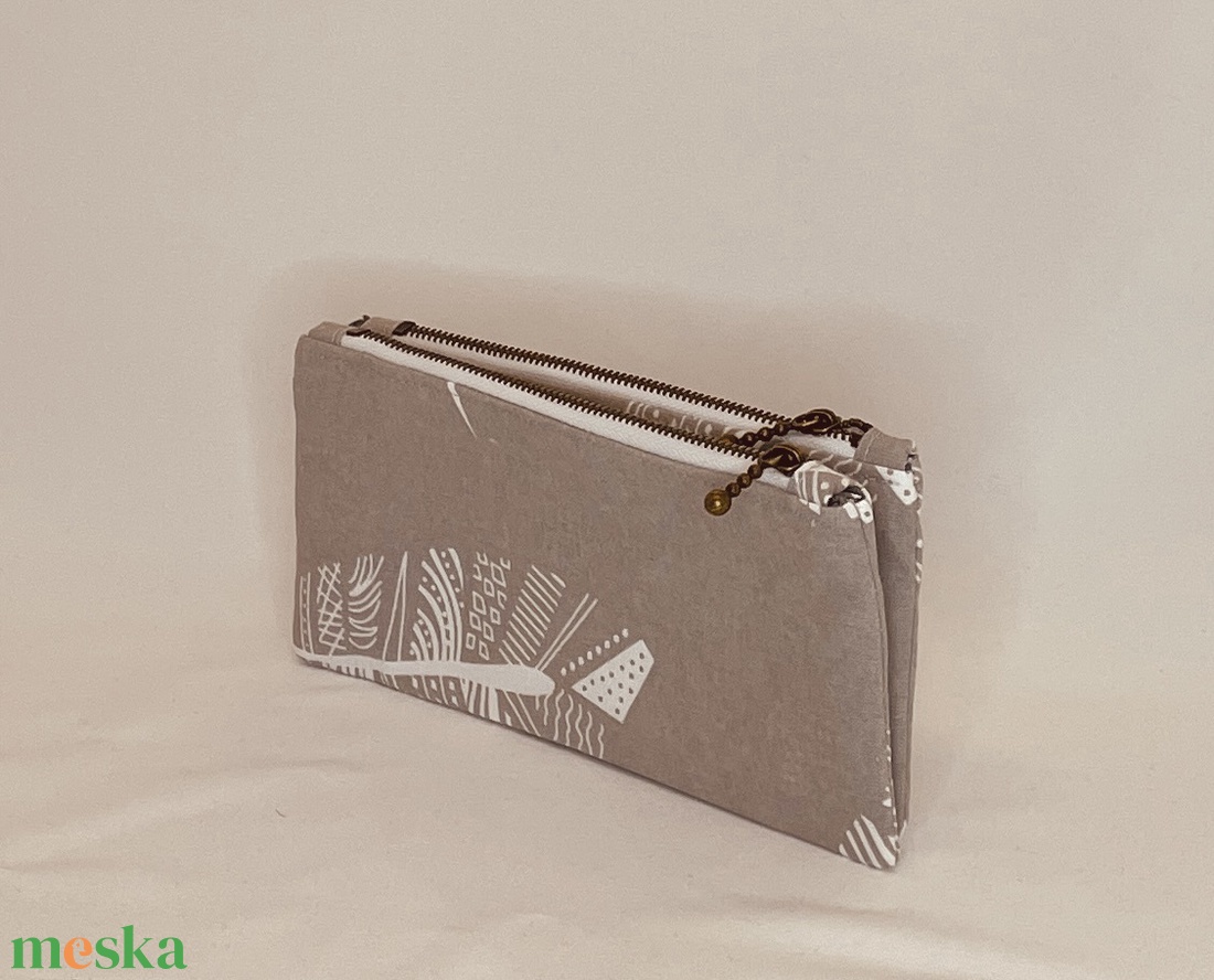 2 részes levél mintás neszesszer, pénztárca - táska & tok - neszesszer - Meska.hu