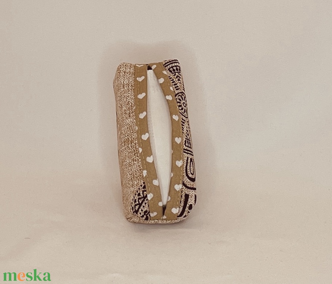 Vászon zsebkendőtartó - táska & tok - pénztárca & más tok - zsebkendőtartó tok - Meska.hu