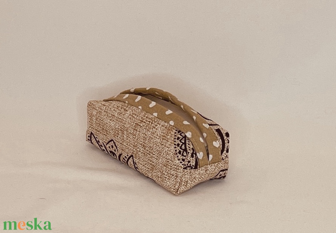 Vászon zsebkendőtartó - táska & tok - pénztárca & más tok - zsebkendőtartó tok - Meska.hu