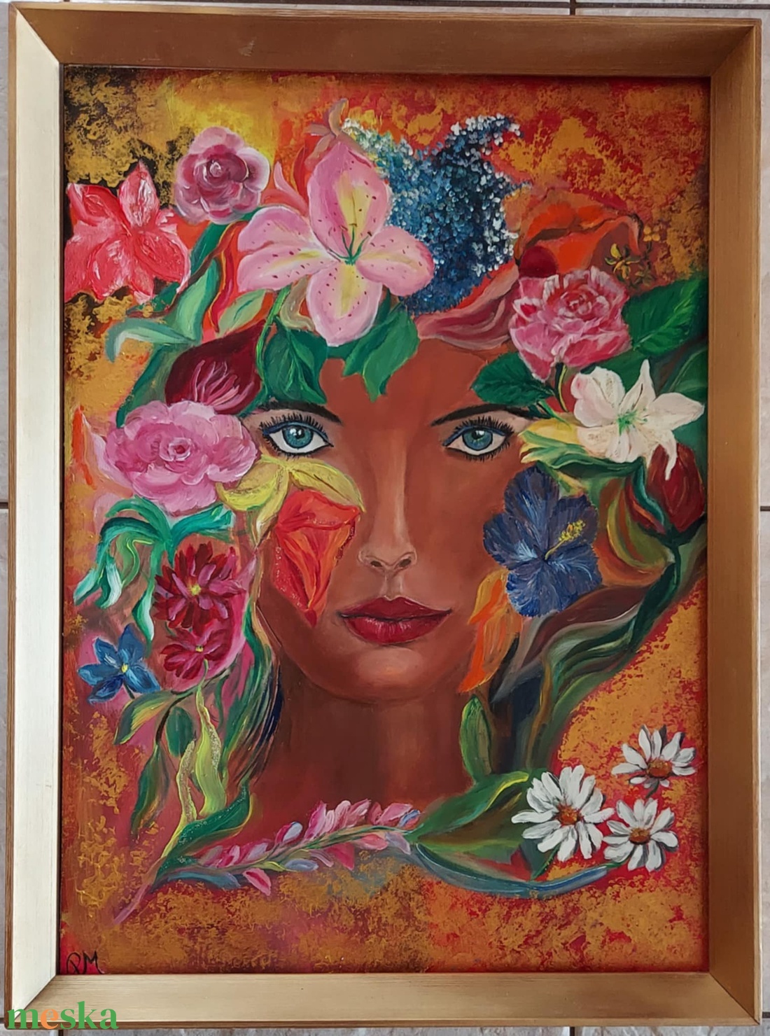 Tavaszi hangulat - Blooming beauty - művészet - festmény - akril - Meska.hu Tavaszi hangulat - Blooming beauty - művészet - festmény - akril - Meska.hu