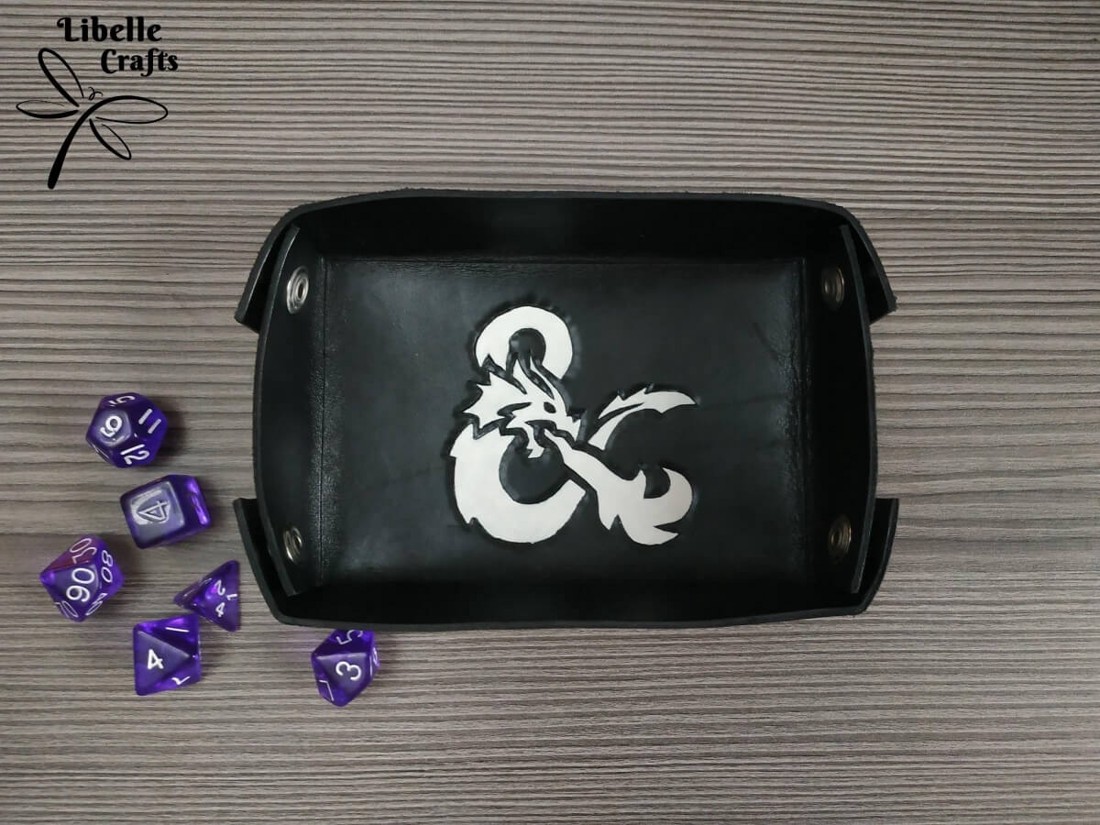 Dungeons and Dragons kockadobó tálca -  - Meska.hu