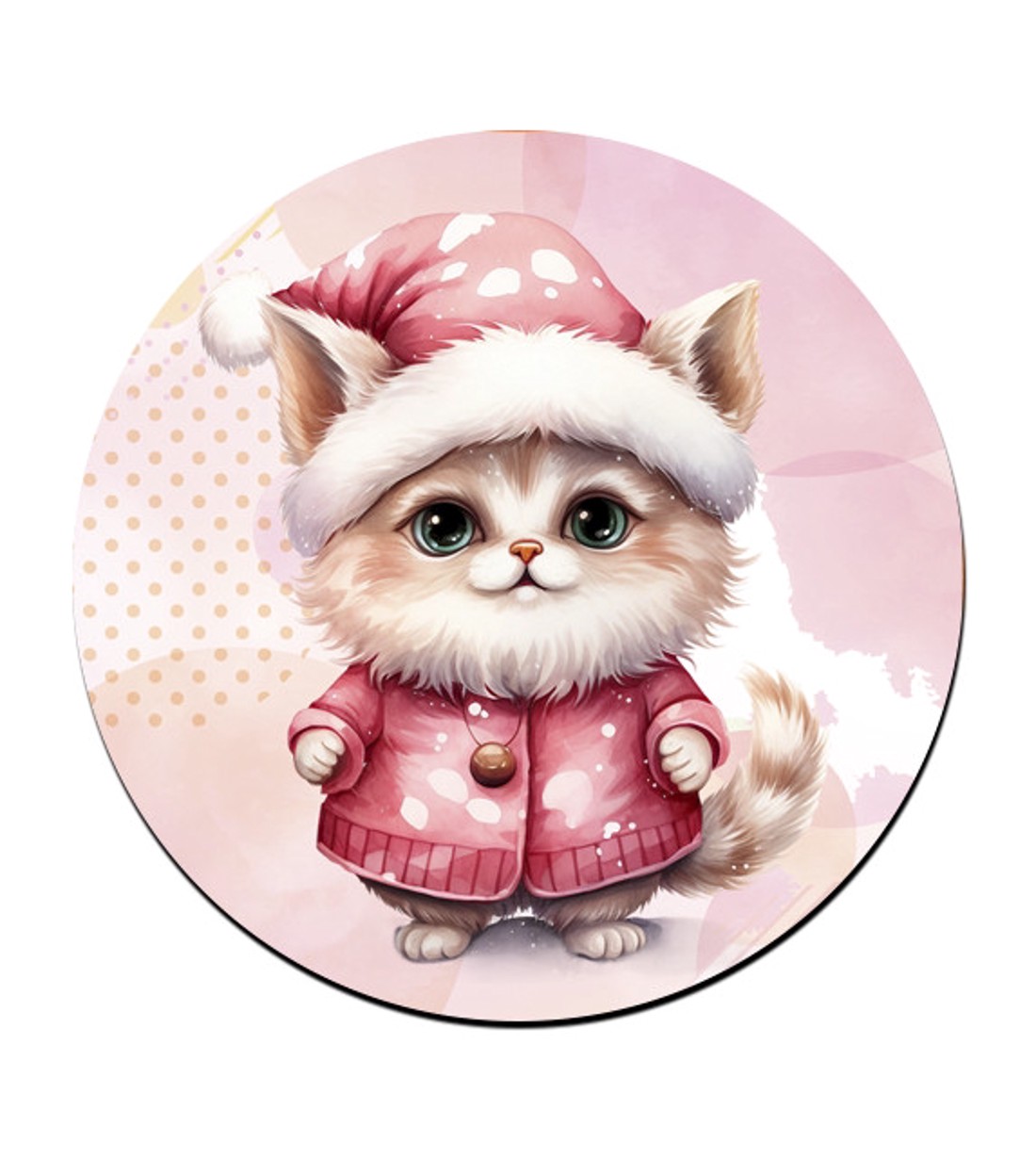 3 db pink christmas alátét szett (#08) -  - Meska.hu