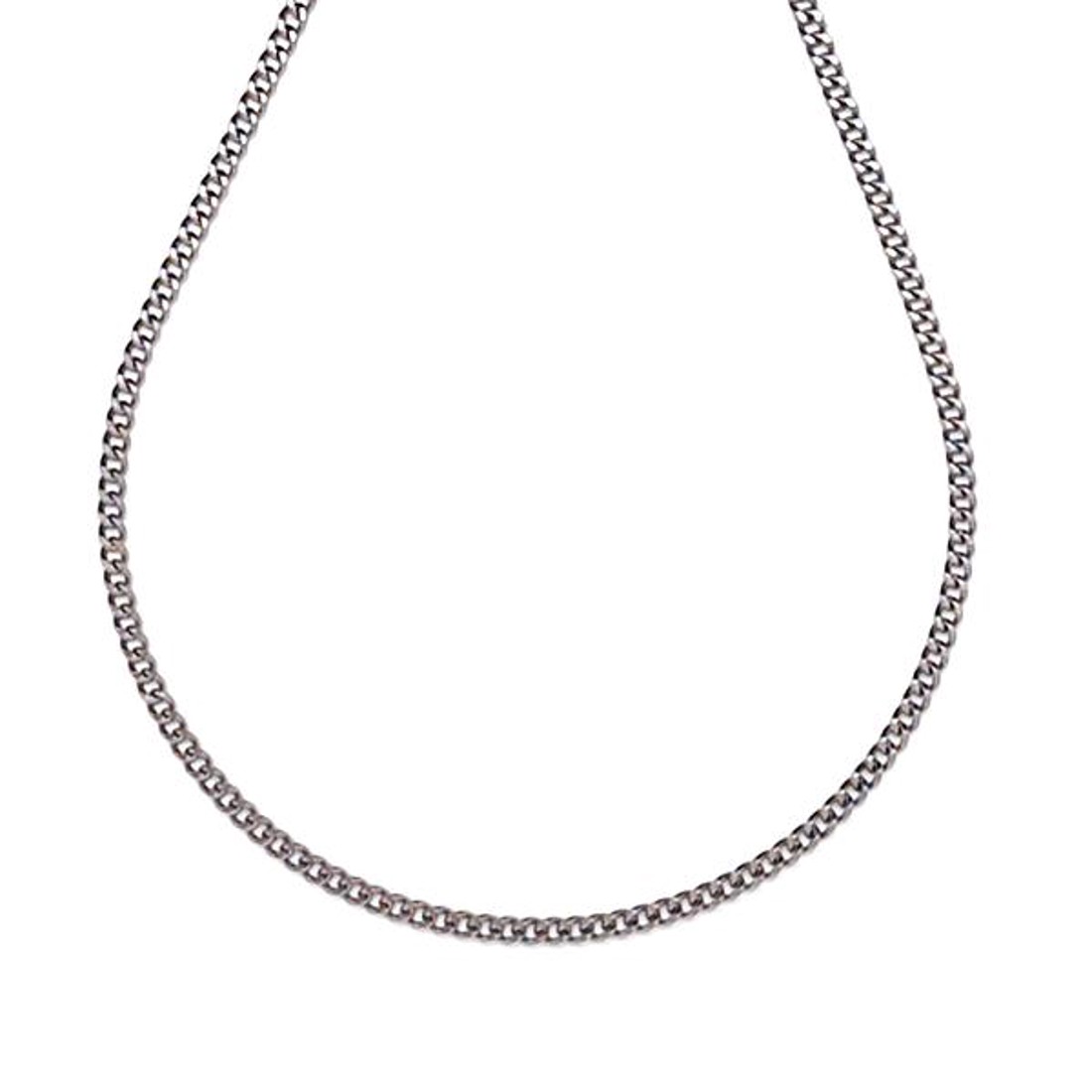 Orvosi acél ezüstszínű curb lánc 45 cm - - Meska.hu Orvosi acél ezüstszínű curb lánc 45 cm - - Meska.hu
