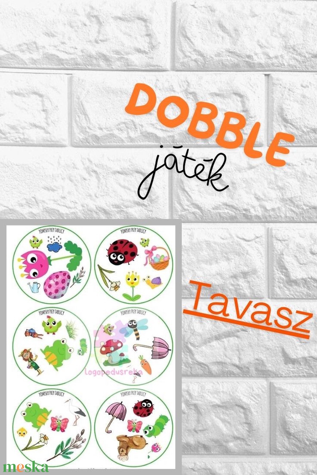 Dobble 2. - tavasz - művészet - grafika & illusztráció - digitális - Meska.hu Dobble 2. - tavasz - művészet - grafika & illusztráció - digitális - Meska.hu