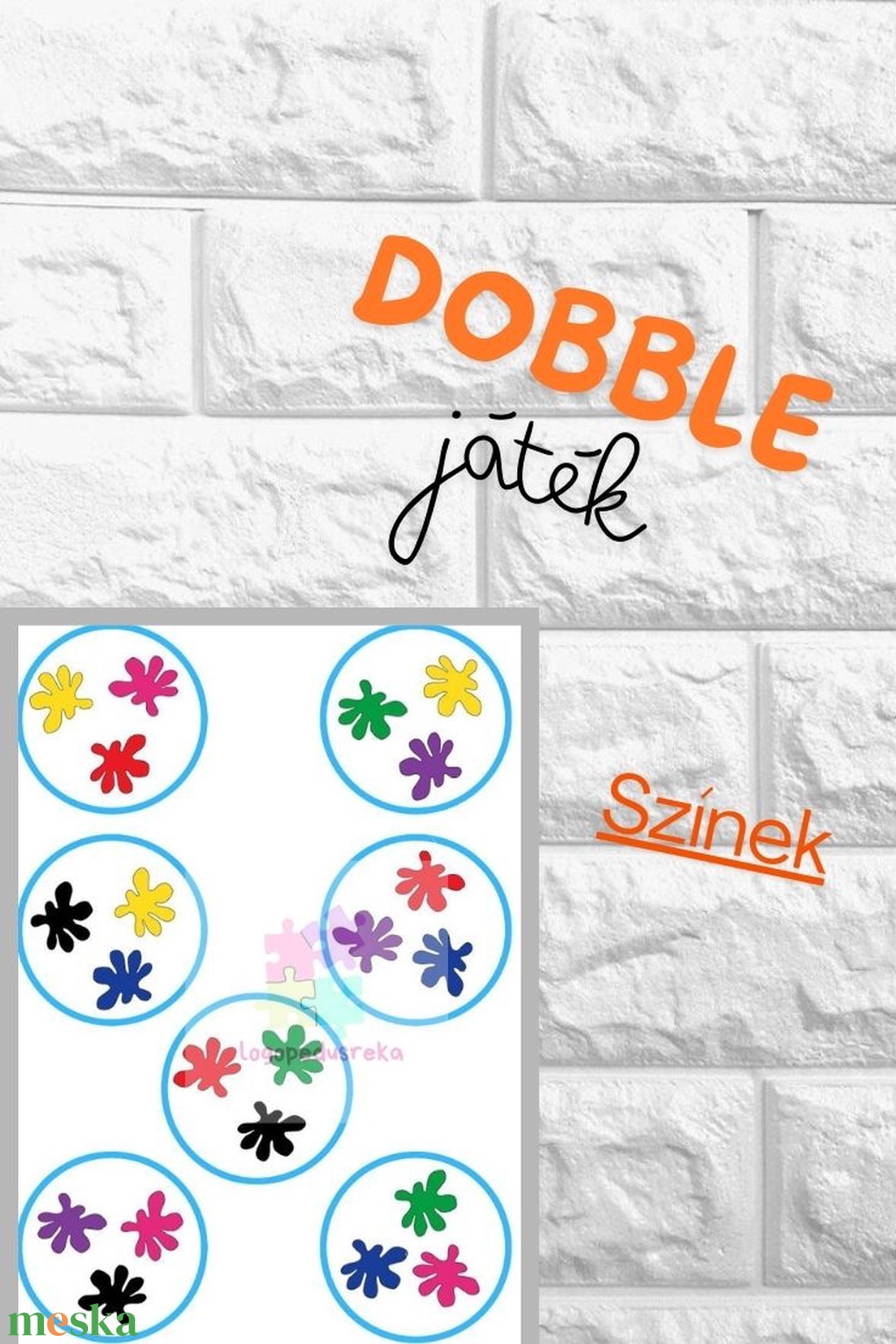 Dobble 5. - színek - művészet - grafika & illusztráció - digitális - Meska.hu Dobble 5. - színek - művészet - grafika & illusztráció - digitális - Meska.hu