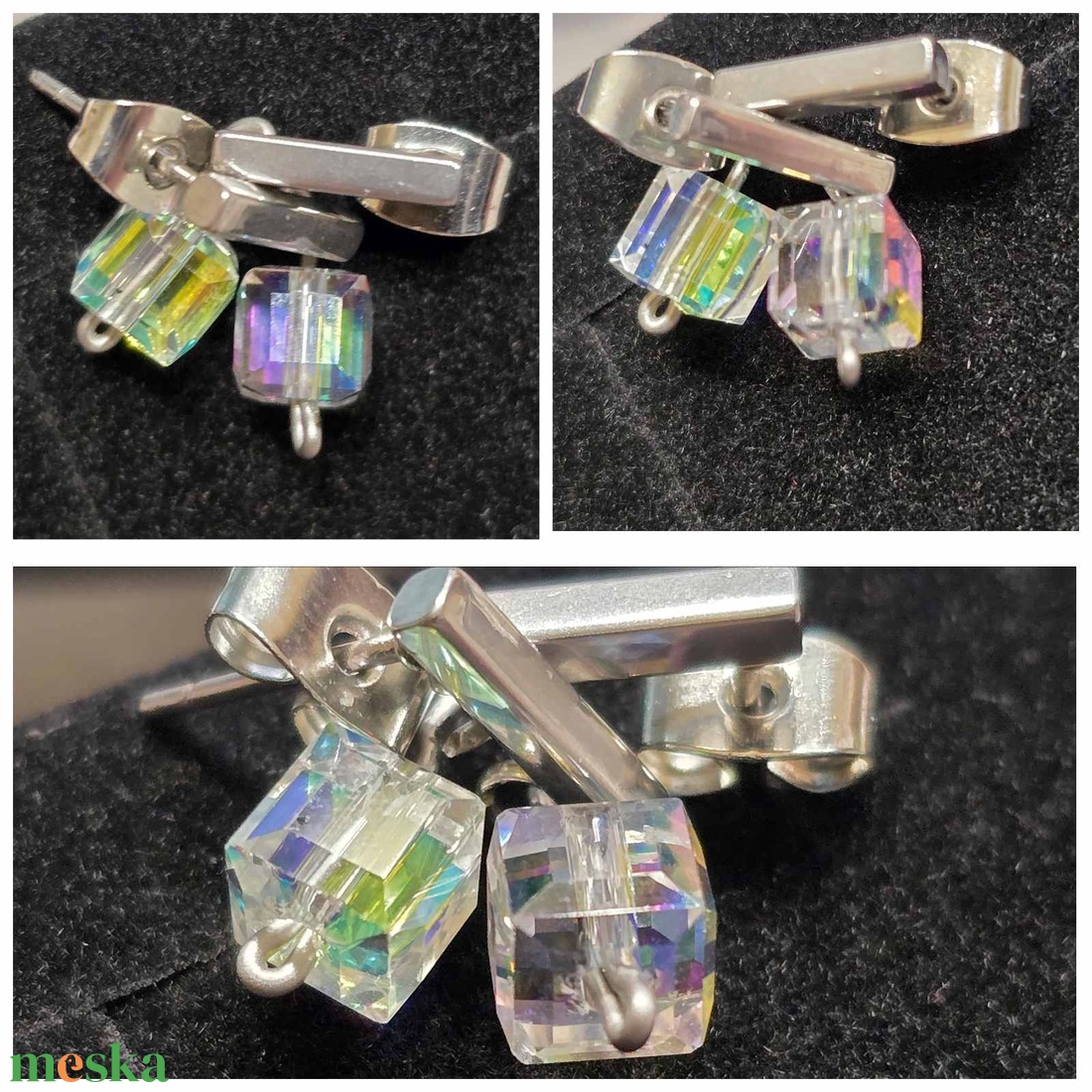 Fülbevaló  - ékszer - fülbevaló - lógó fülbevaló - Meska.hu