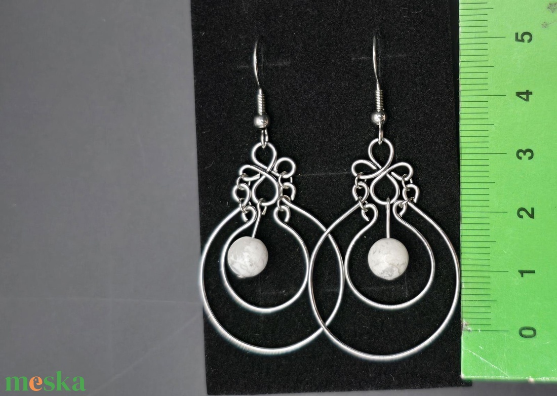 Fülbevaló  - ékszer - fülbevaló - lógó fülbevaló - Meska.hu