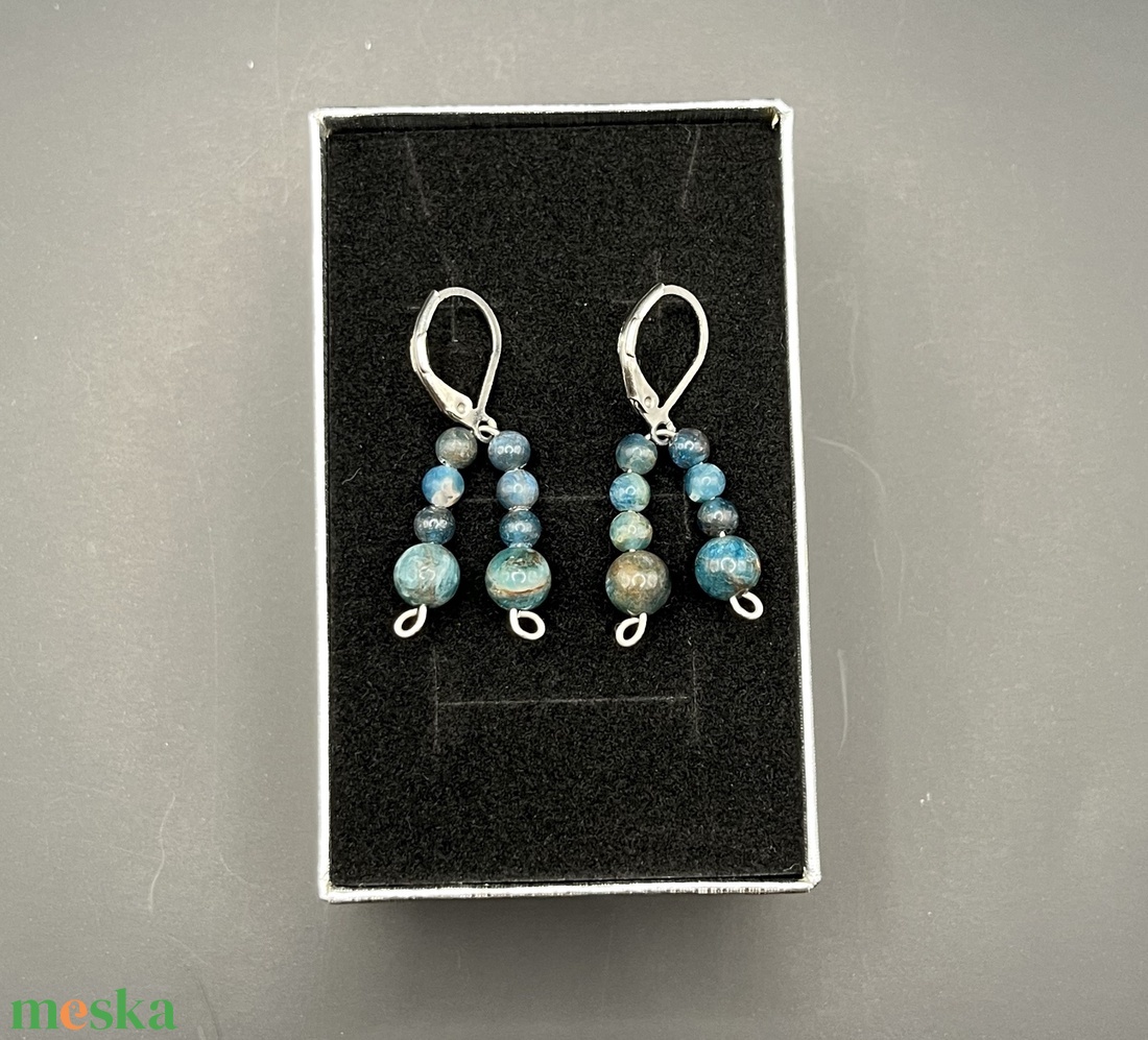 Fülbevaló  - ékszer - fülbevaló - lógó fülbevaló - Meska.hu