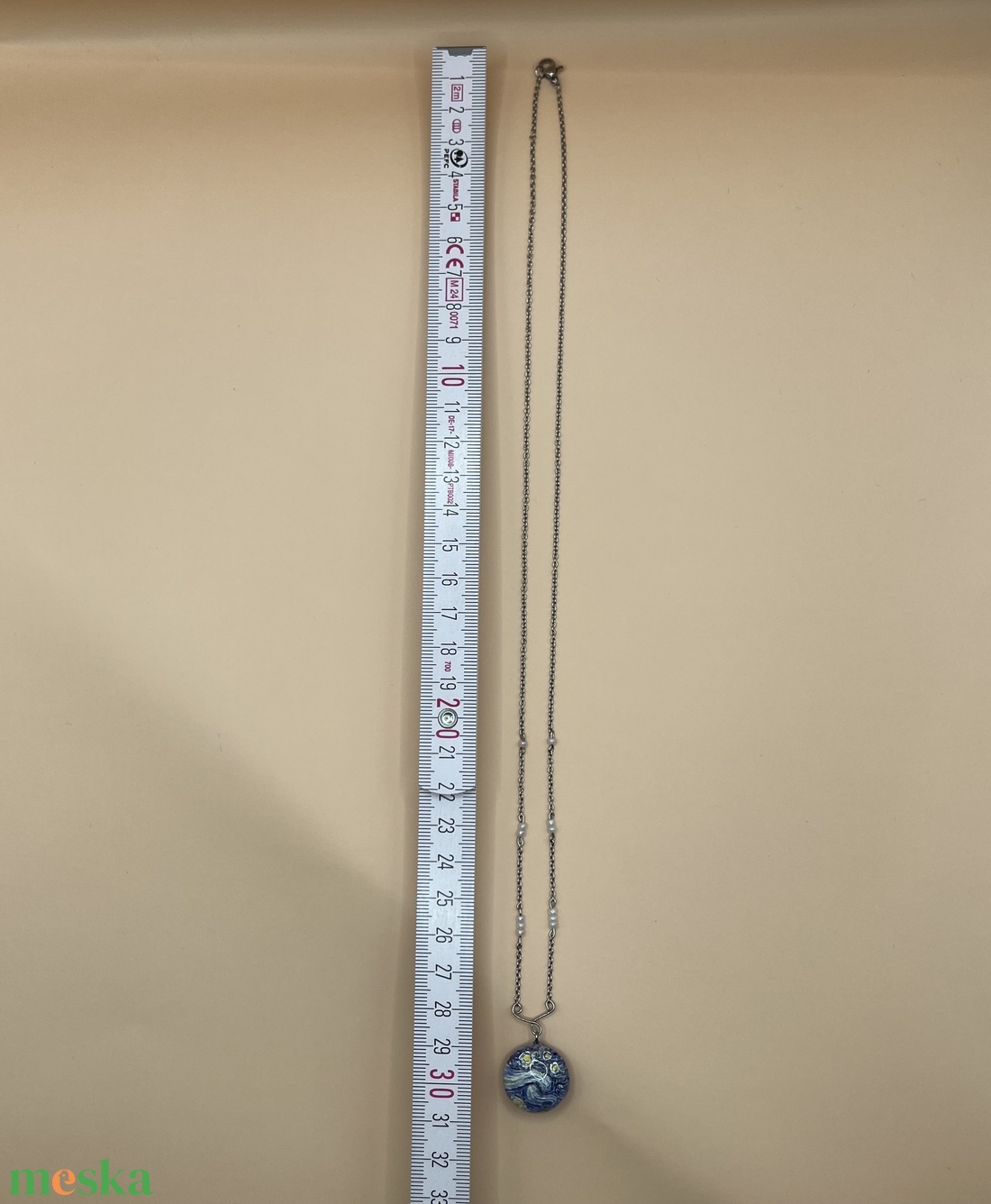 Van Gogh nyaklánc - ékszer - nyaklánc - medálos nyaklánc - Meska.hu