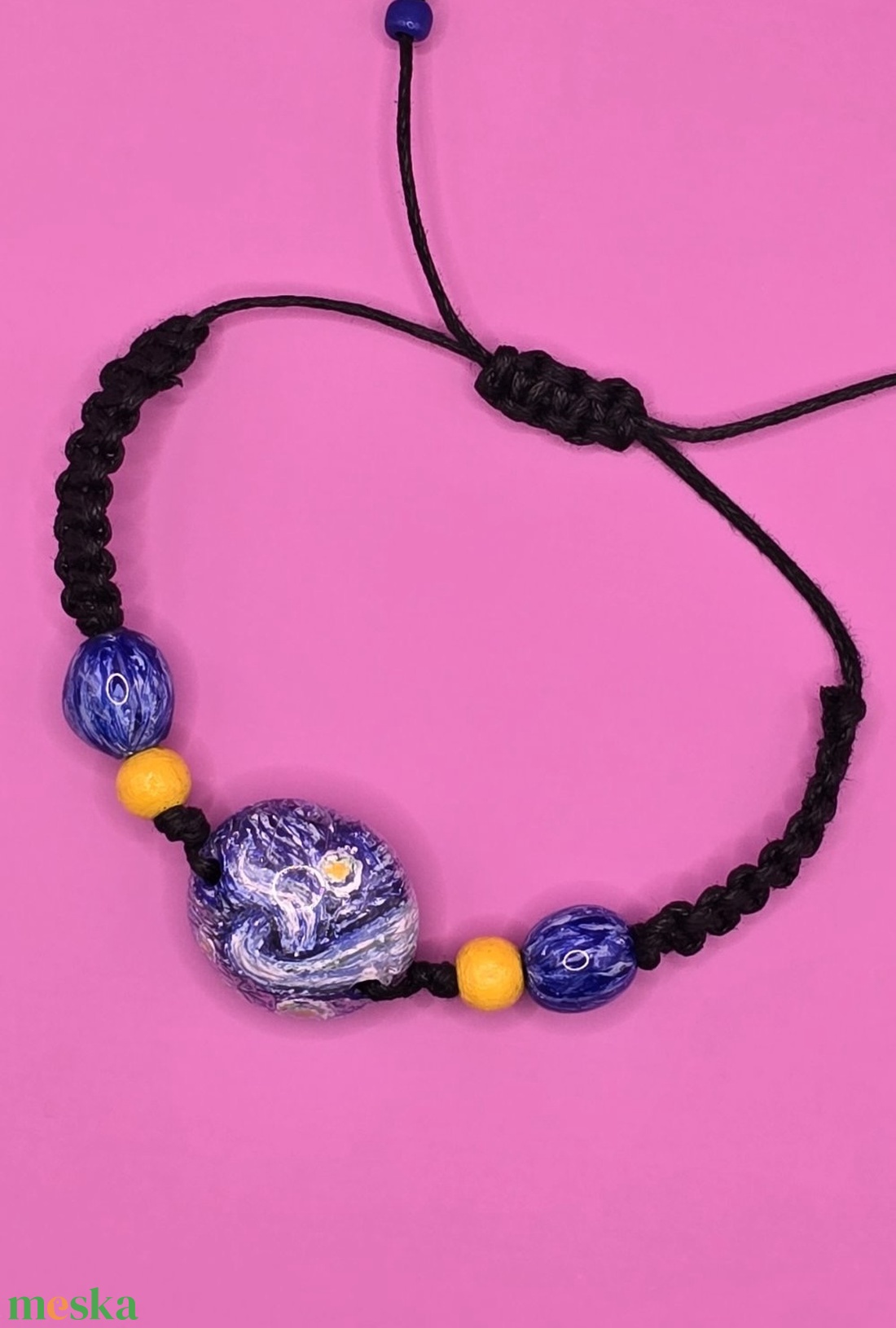 Van Gogh karkötő - ékszer - karkötő - karkötő medállal - Meska.hu