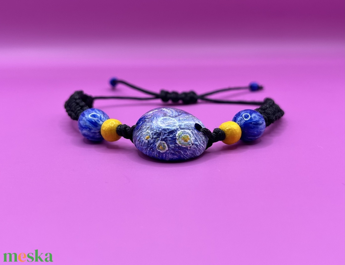 Van Gogh karkötő - ékszer - karkötő - karkötő medállal - Meska.hu