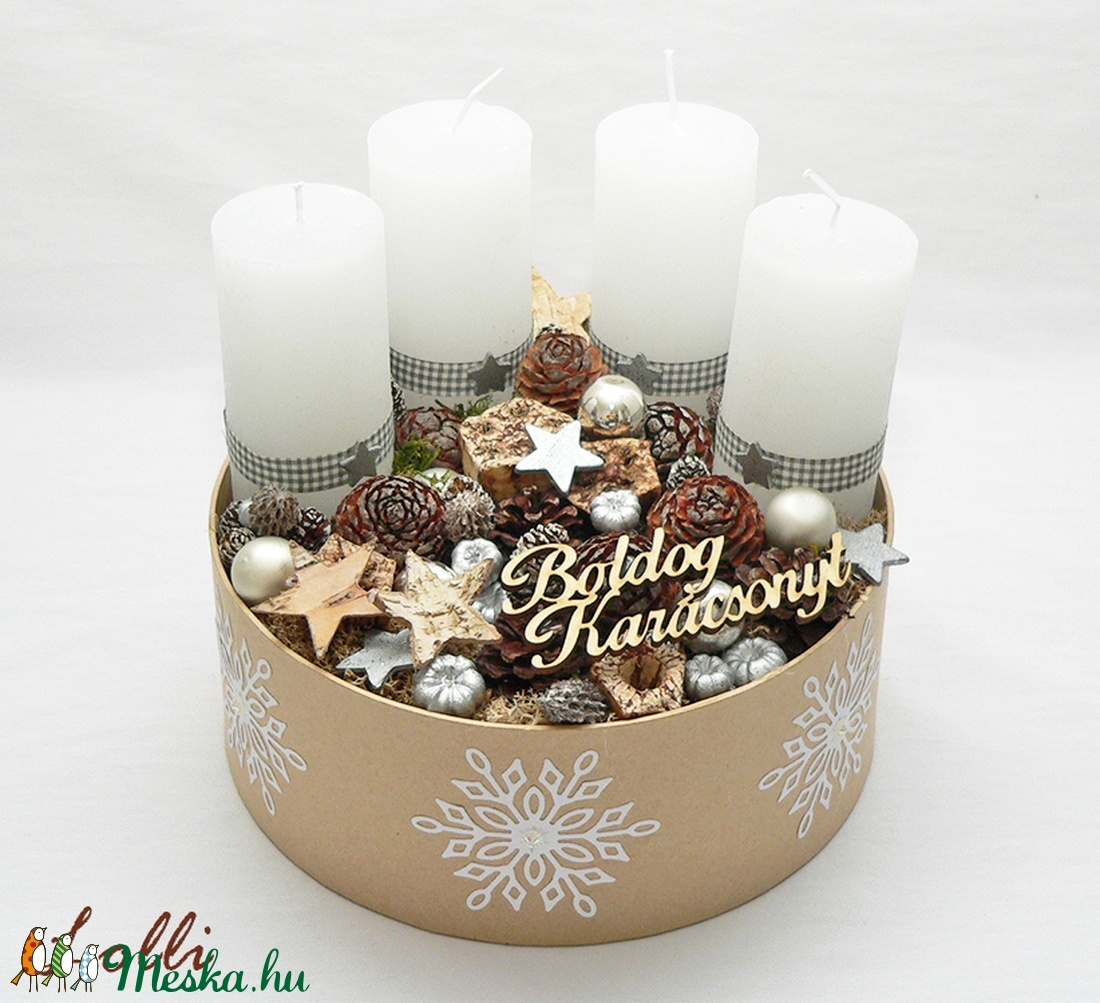 Adventi box, advent box Naturelle - - Meska.hu Adventi box, advent box Naturelle - - Meska.hu