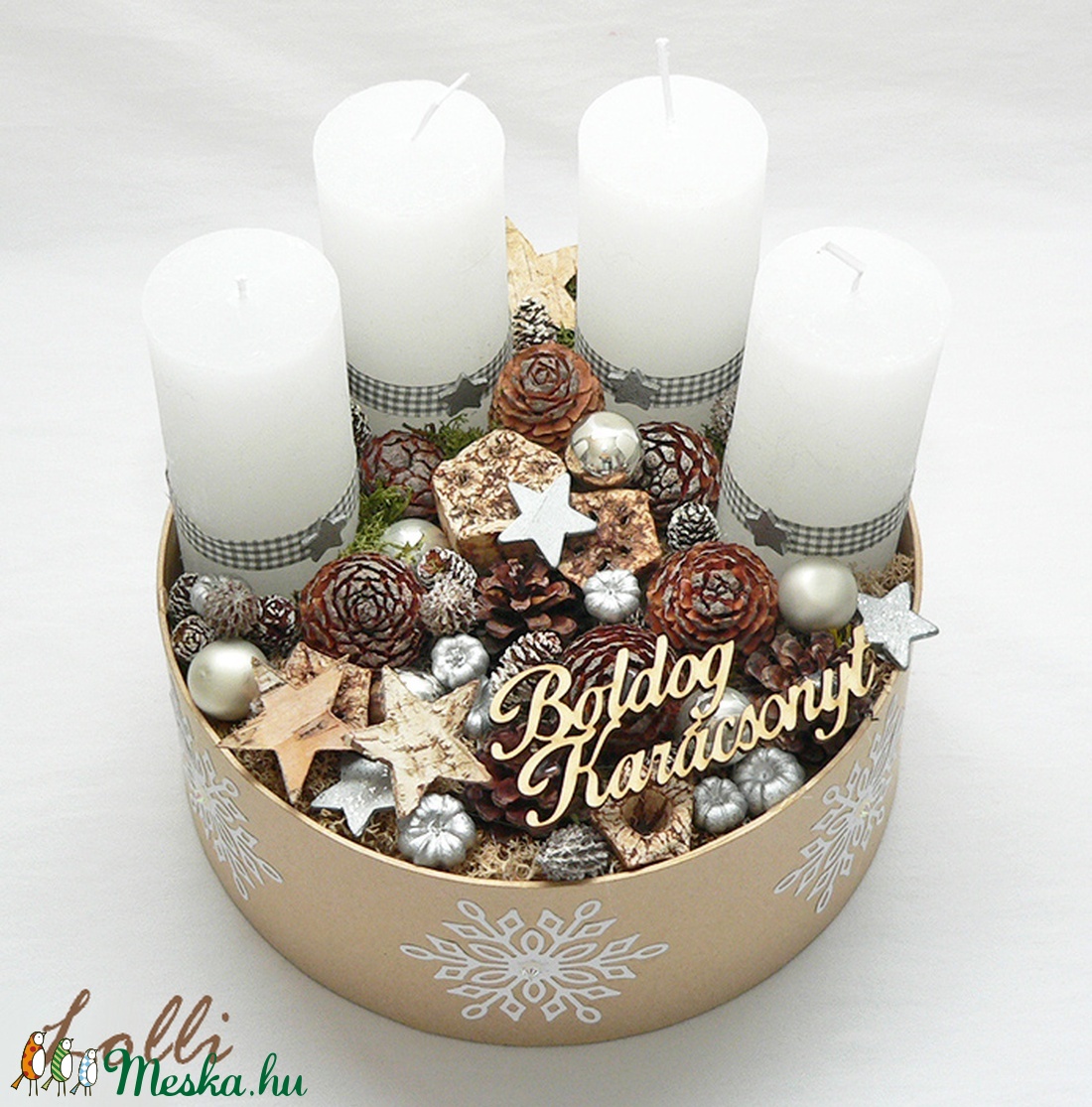 Adventi box, advent box Naturelle - - Meska.hu Adventi box, advent box Naturelle - - Meska.hu