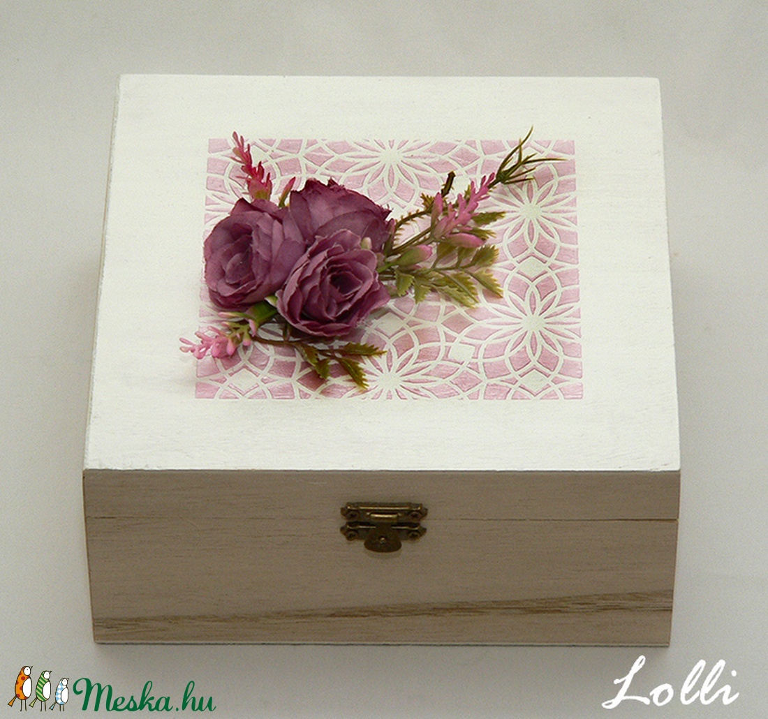 Vintage rózsa box szülőköszöntő dobozok /2db - - Meska.hu Vintage rózsa box szülőköszöntő dobozok /2db - - Meska.hu
