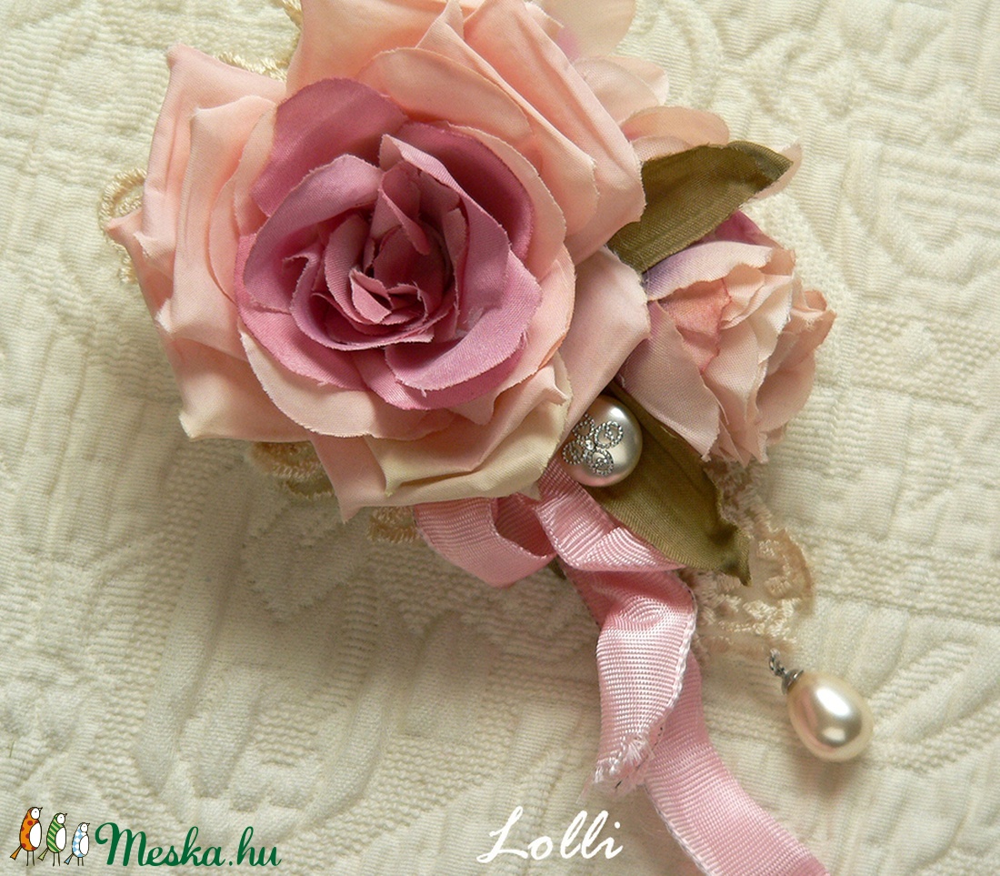 VintageRose kitűző - ékszer - kitűző és bross - kitűző - Meska.hu VintageRose kitűző - ékszer - kitűző és bross - kitűző - Meska.hu