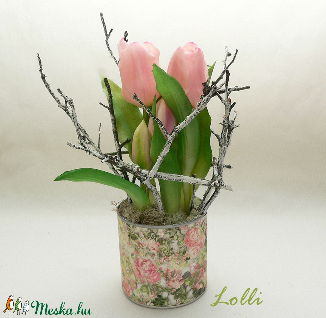 Cserepes élethű tulipán rózsaszín - otthon & életmód - dekoráció - Meska.hu Cserepes élethű tulipán rózsaszín - otthon & életmód - dekoráció - Meska.hu