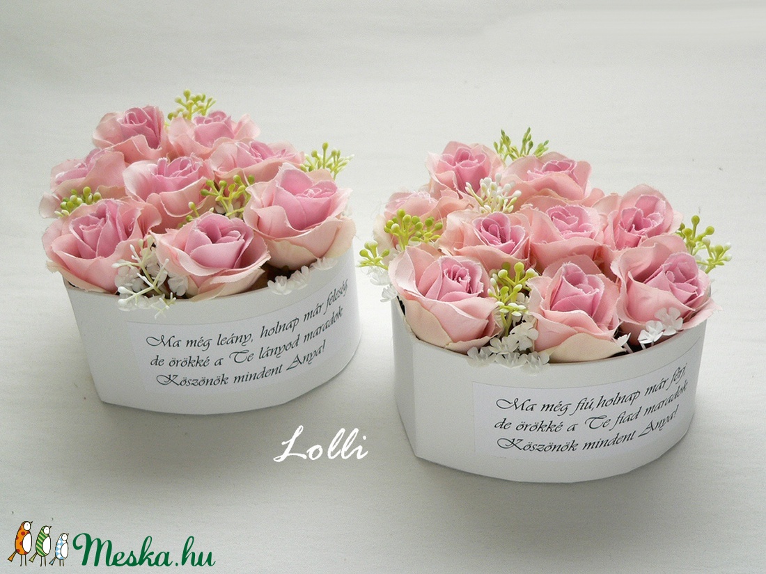 Mini szív szülőkszöntő virágdoboz párban - esküvő - emlék & ajándék - szülőköszöntő ajándék - Meska.hu Mini szív szülőkszöntő virágdoboz párban - esküvő - emlék & ajándék - szülőköszöntő ajándék - Meska.hu
