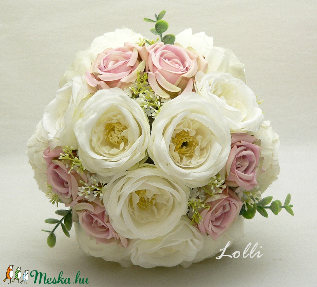 RoseTenderness örökcsokor - esküvő - menyasszonyi- és dobócsokor - Meska.hu RoseTenderness örökcsokor - esküvő - menyasszonyi- és dobócsokor - Meska.hu