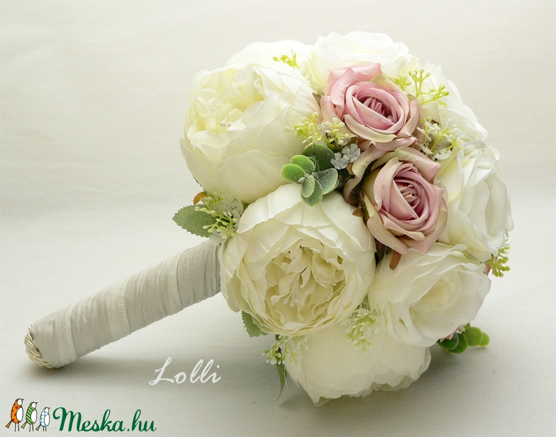 RoseTenderness örökcsokor - esküvő - menyasszonyi- és dobócsokor - Meska.hu RoseTenderness örökcsokor - esküvő - menyasszonyi- és dobócsokor - Meska.hu