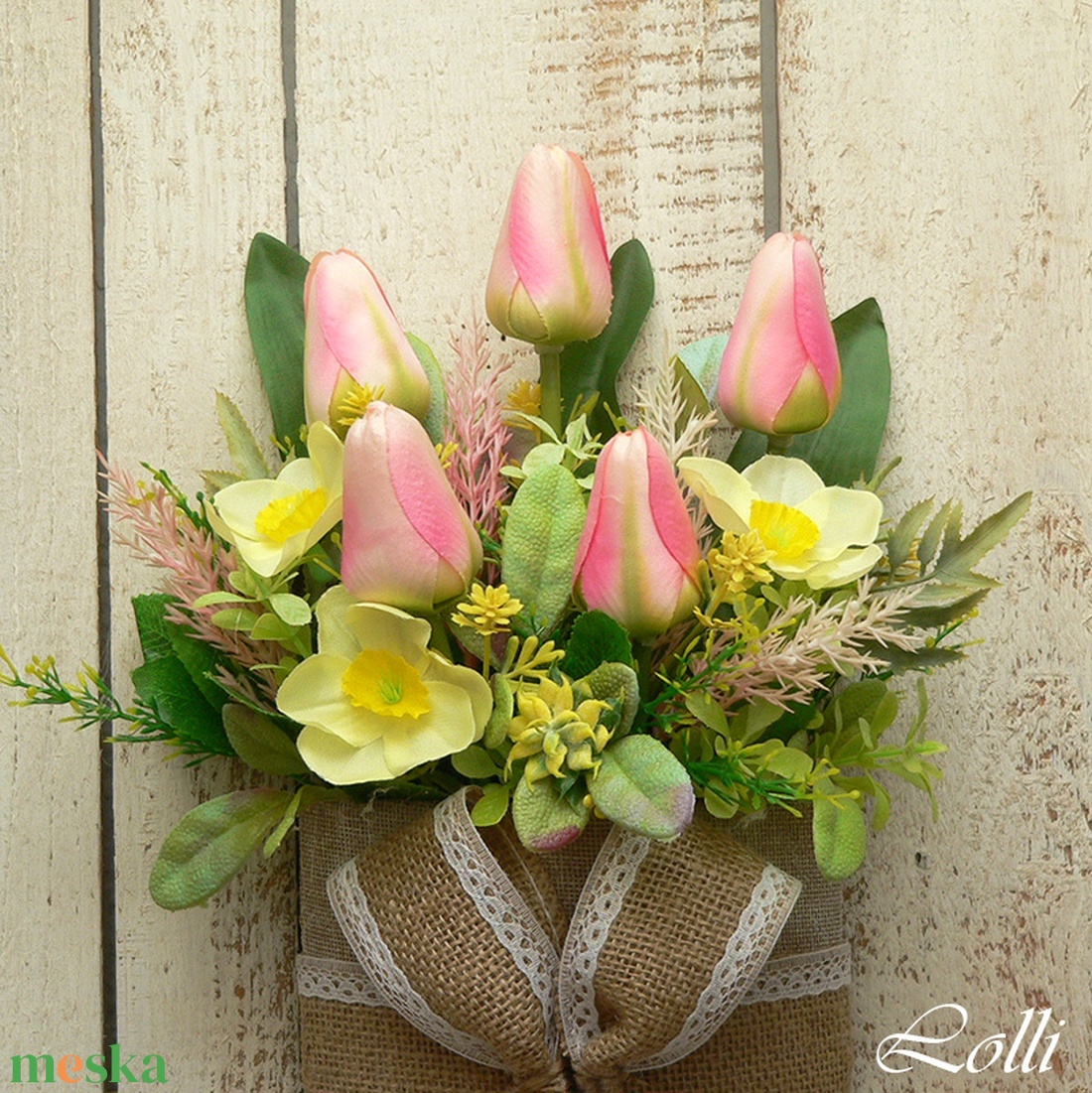 Tavaszi tulipános ajtódísz 2. - otthon & életmód - dekoráció - ajtó- és ablak dekoráció - ajtódísz & kopogtató - Meska.hu Tavaszi tulipános ajtódísz 2. - otthon & életmód - dekoráció - ajtó- és ablak dekoráció - ajtódísz & kopogtató - Meska.hu
