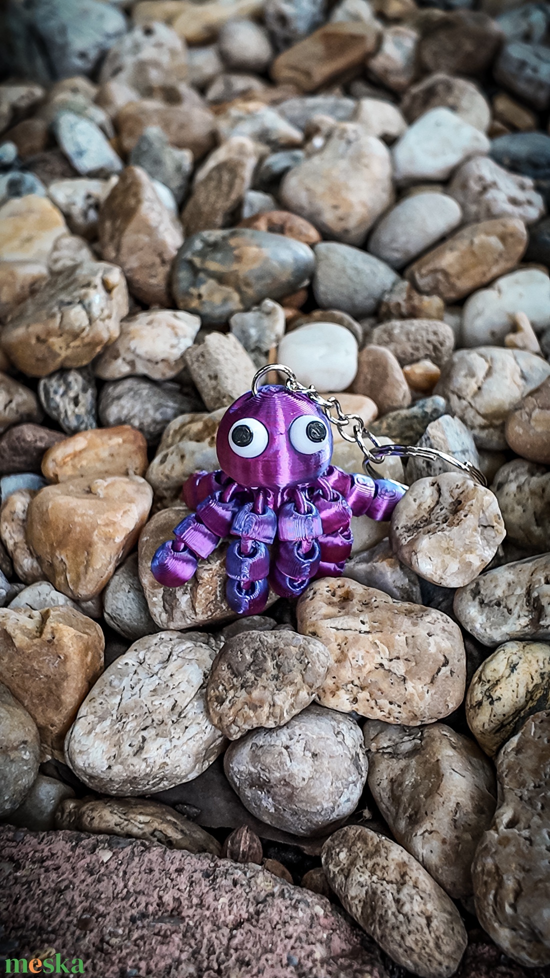 Polip kulcstartó - táska & tok - kulcstartó & táskadísz - kulcstartó - Meska.hu