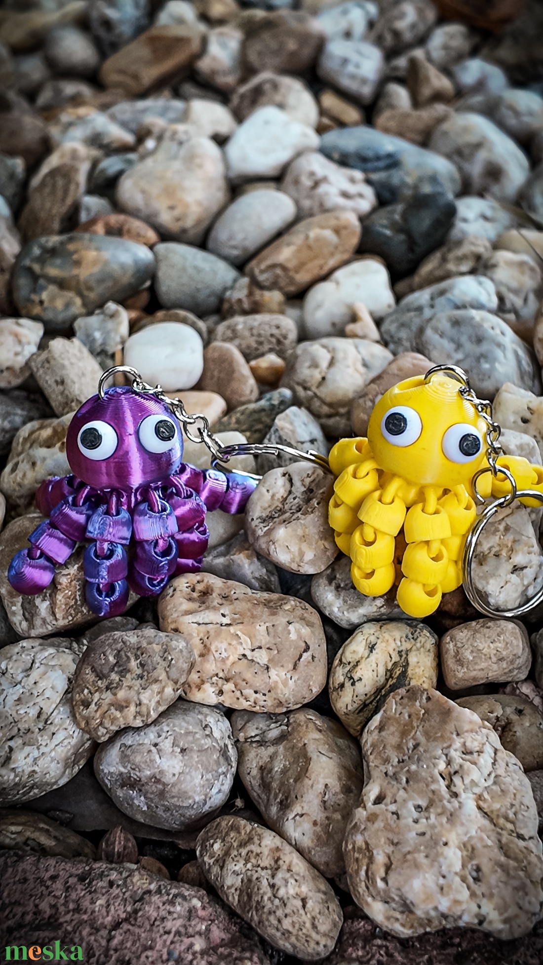 Polip kulcstartó - táska & tok - kulcstartó & táskadísz - kulcstartó - Meska.hu