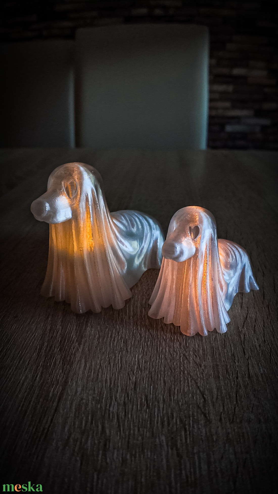 Szellem tacskó - otthon & életmód - dekoráció - halloween - halloweeni dekoráció - Meska.hu Szellem tacskó - otthon & életmód - dekoráció - halloween - halloweeni dekoráció - Meska.hu