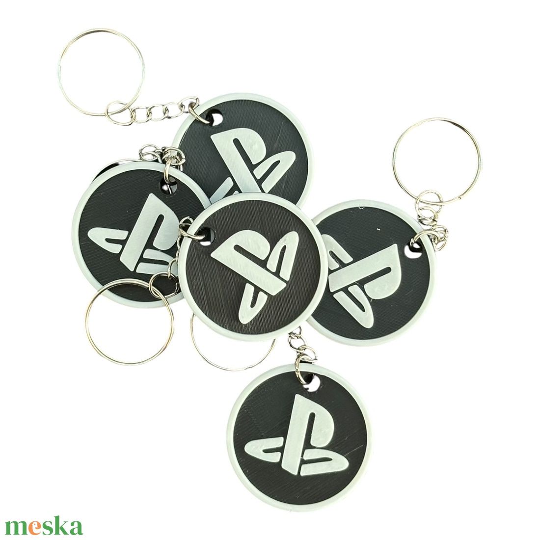 Gamer szimbólum kulcstartó - táska & tok - kulcstartó & táskadísz - kulcstartó - Meska.hu