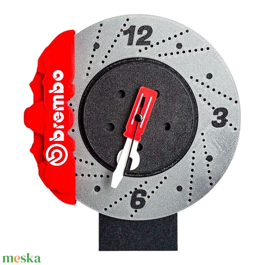 Brembo stílusú asztali és falióra - otthon & életmód - dekoráció - fali és függő dekoráció - falióra & óra - Meska.hu