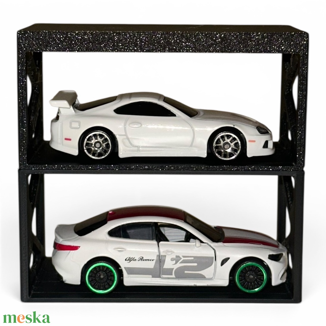 Matchbox garázs 1:64 méretarányban - otthon & életmód - dekoráció - asztal és polc dekoráció - asztaldísz - Meska.hu
