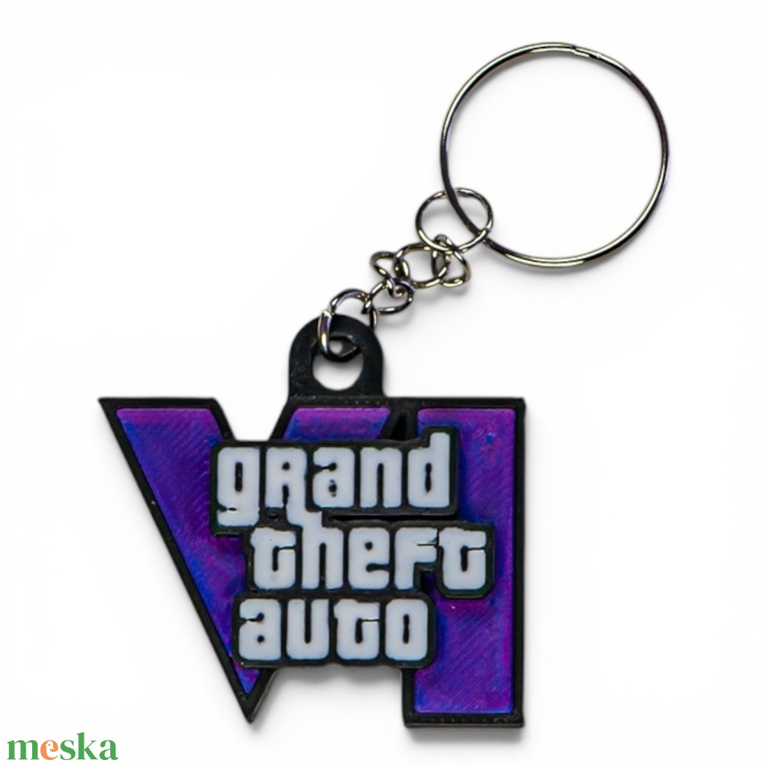 GTA VI kulcstartó - táska & tok - kulcstartó & táskadísz - kulcstartó - Meska.hu