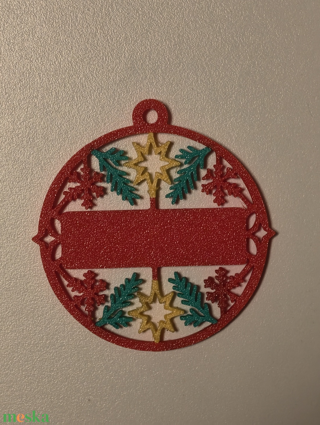 Egyedi feliratos karácsonyfadísz - karácsony - karácsonyi lakásdekoráció - karácsonyfadíszek - Meska.hu