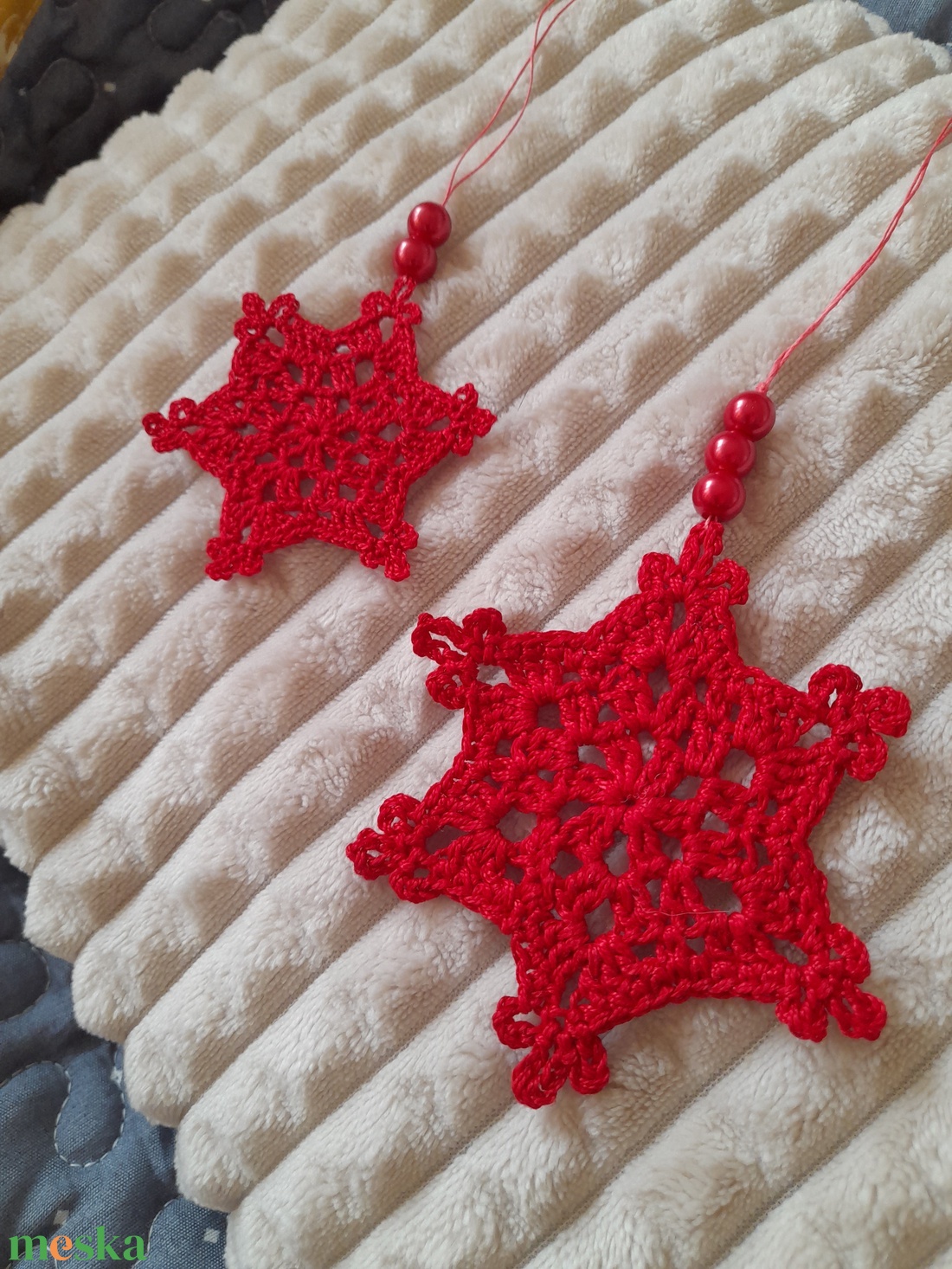 Karácsonyfa dísz  - karácsony - karácsonyi lakásdekoráció - karácsonyfadíszek - Meska.hu