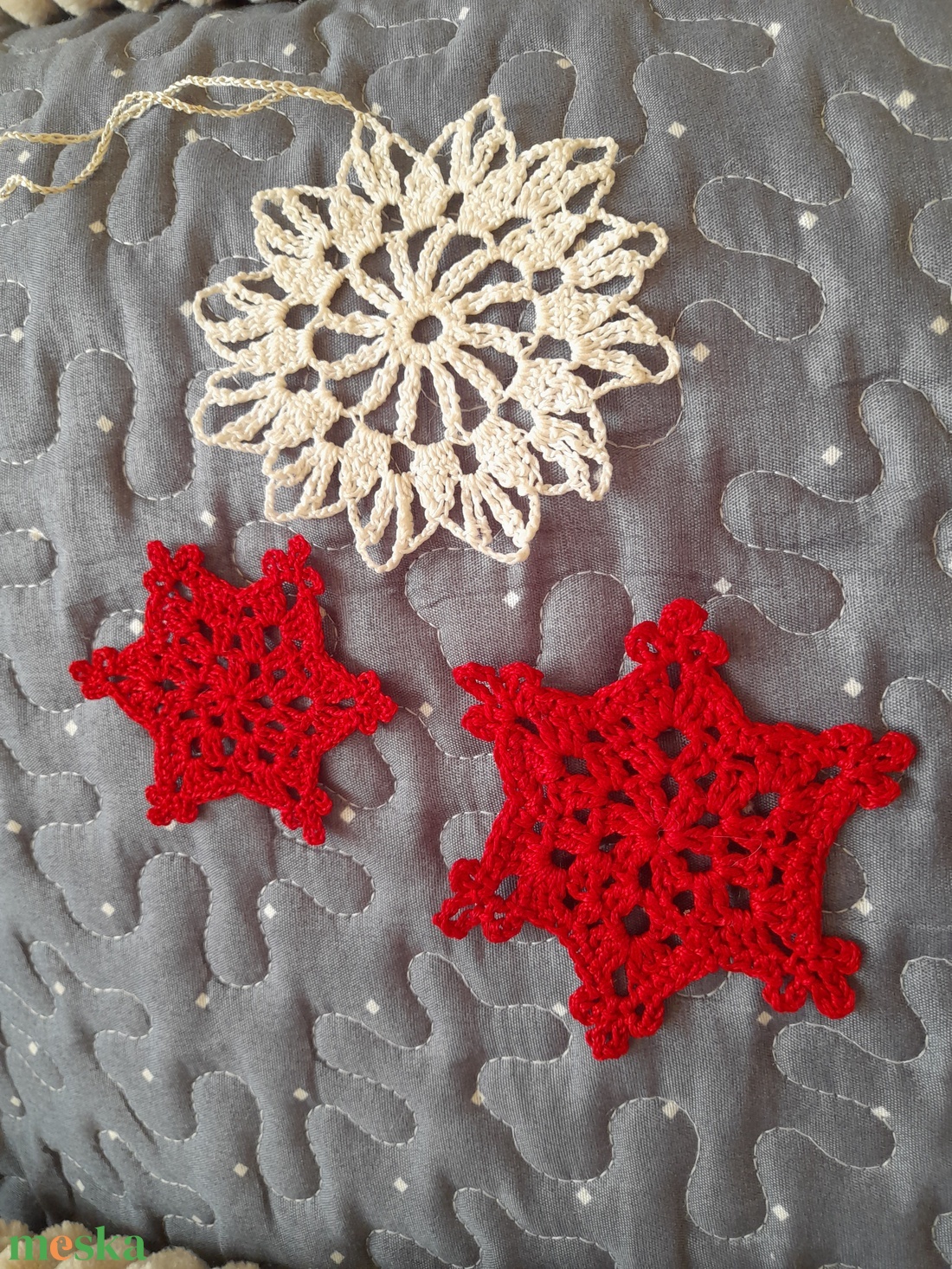 Karácsonyfa dísz  - karácsony - karácsonyi lakásdekoráció - karácsonyfadíszek - Meska.hu