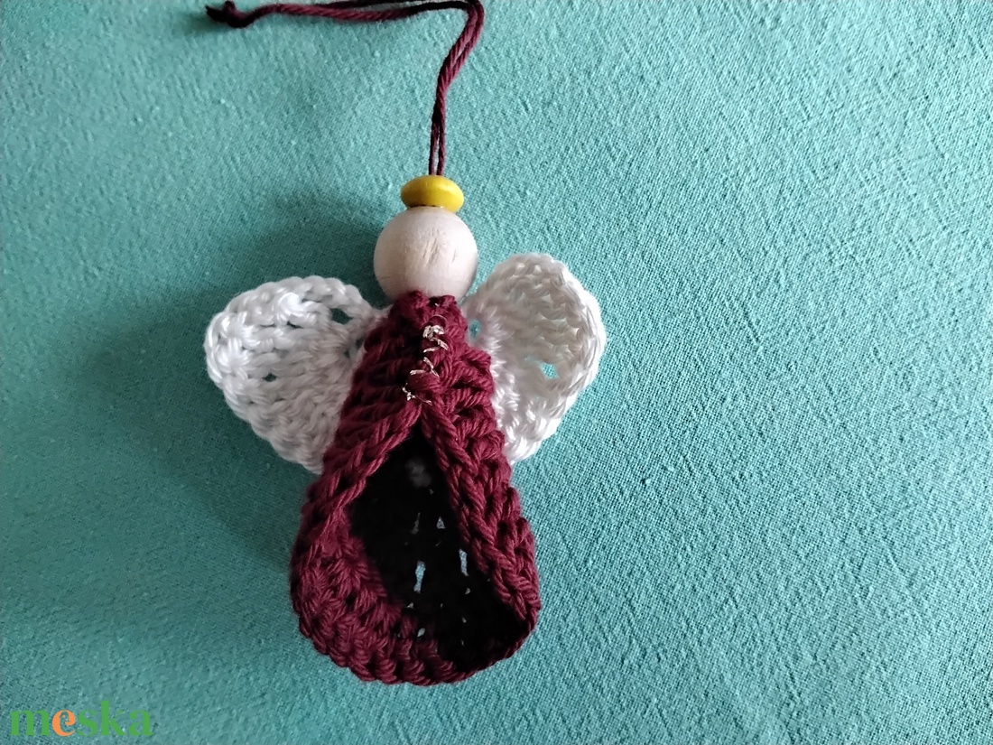 Karácsonyi angyalkák - karácsony - karácsonyi lakásdekoráció - karácsonyfa, grincsfa - Meska.hu