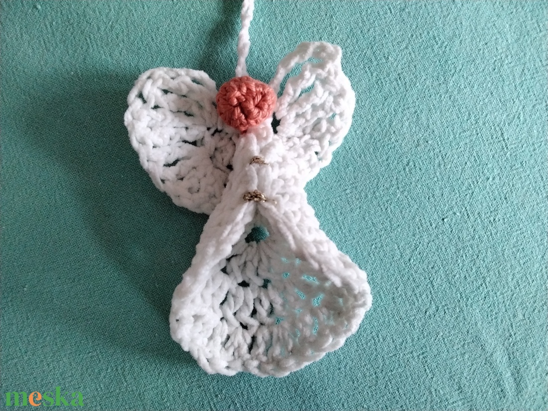 Karácsonyi angyalkák - karácsony - karácsonyi lakásdekoráció - karácsonyfa, grincsfa - Meska.hu