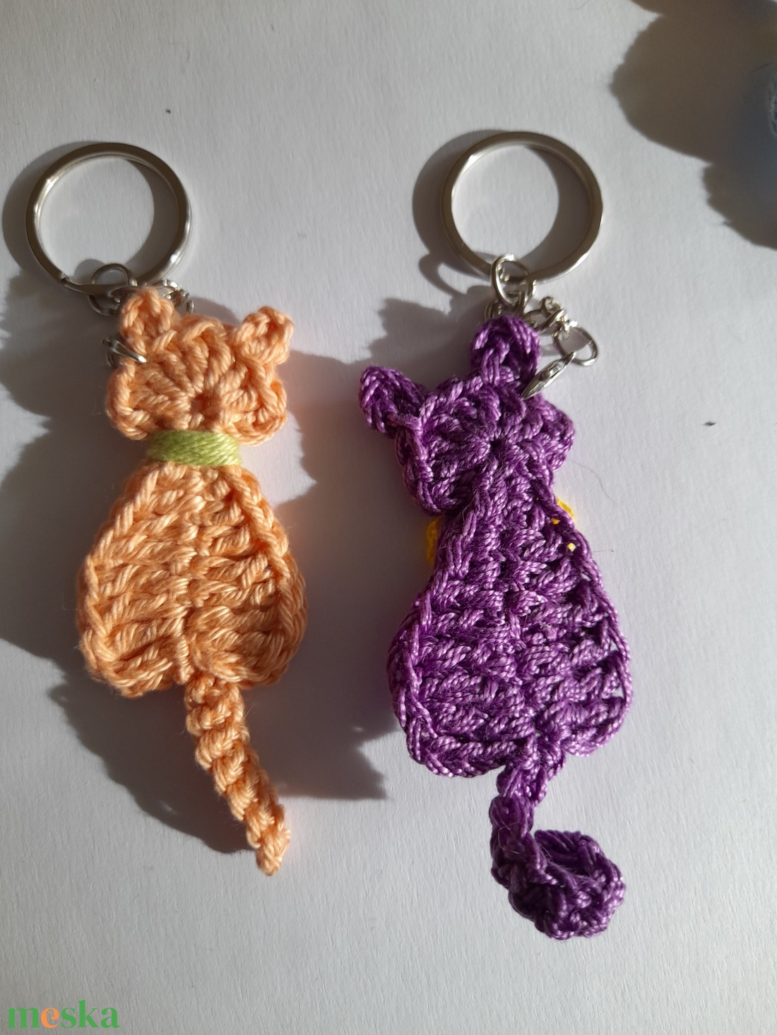 Cicás kulcstartó - táska & tok - kulcstartó & táskadísz - kulcstartó - Meska.hu