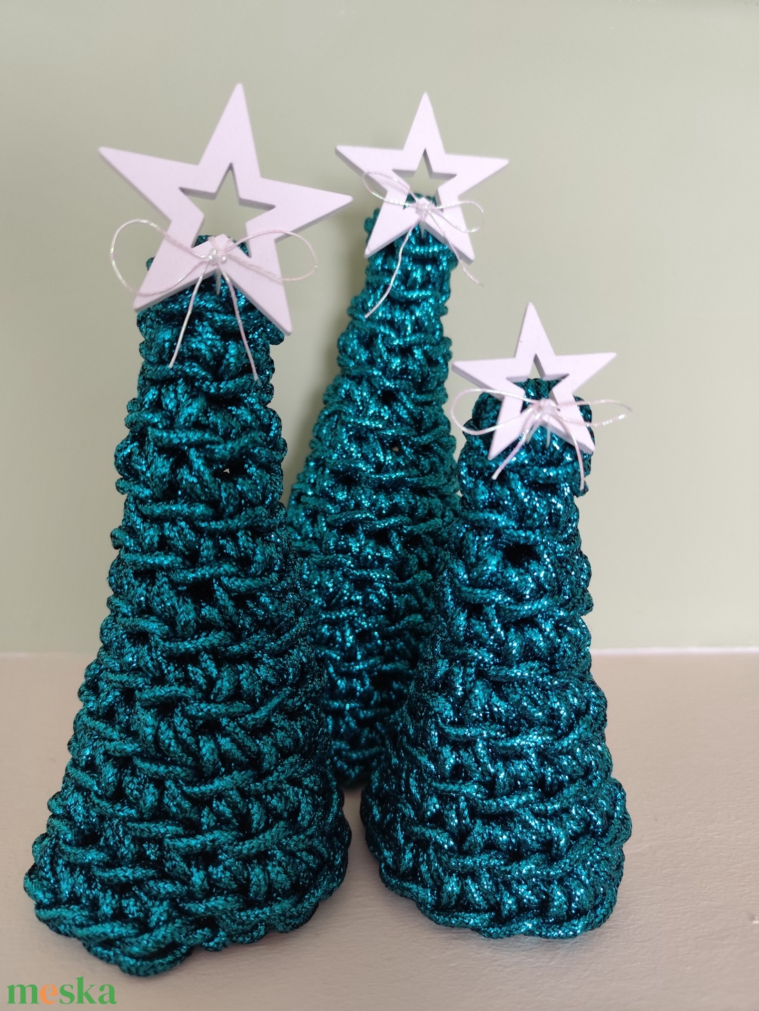 Karácsonyi dekoráció  - karácsony - karácsonyi lakásdekoráció - karácsonyfadíszek - Meska.hu