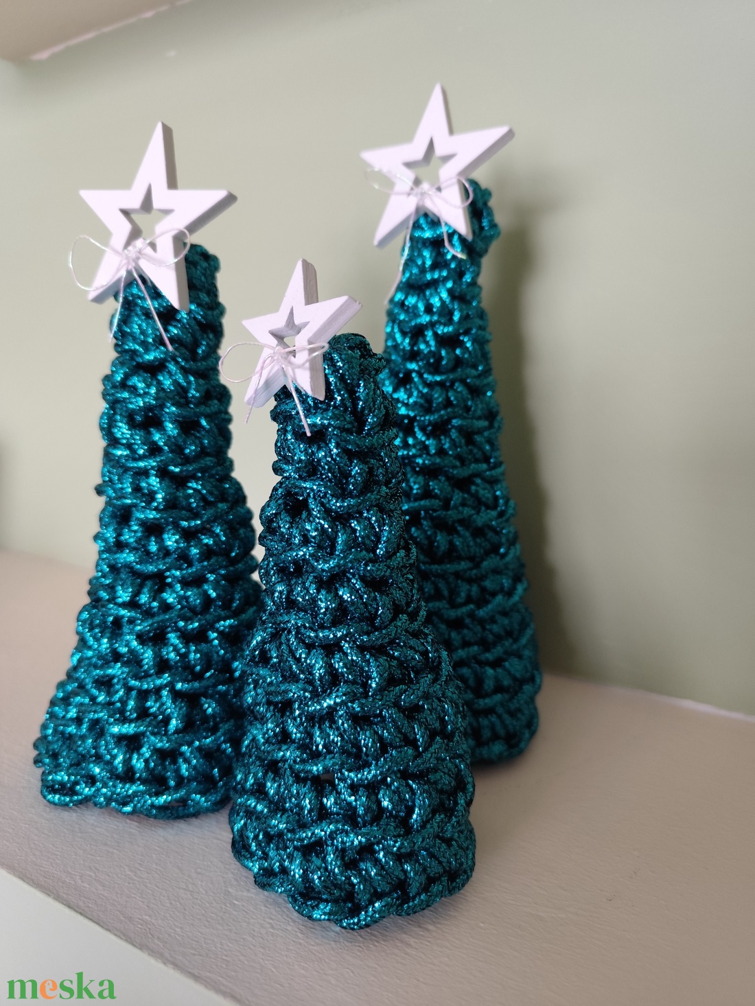 Karácsonyi dekoráció  - karácsony - karácsonyi lakásdekoráció - karácsonyfadíszek - Meska.hu