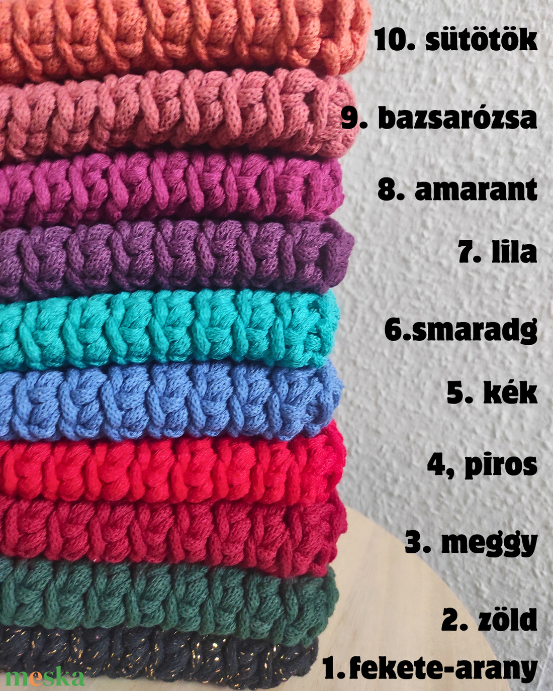 Telefontartó horgolva választható színekben  keresztpántos mobiltok - táska & tok - pénztárca & más tok - telefontok - Meska.hu