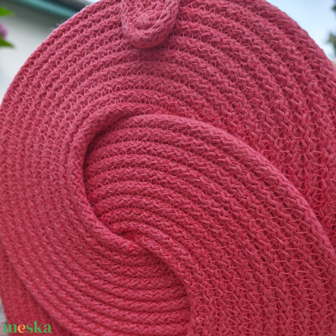 Aria Crossbody Bag � Kézműves Pamut Zsinórfonal Válltáska / Különleges Formájú Női Táska - táska & tok - kézitáska & válltáska - vállon átvethető táska - Meska.hu