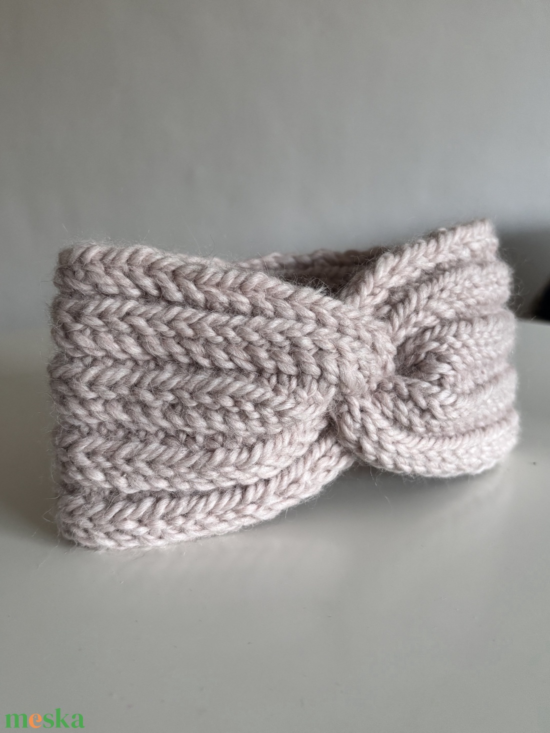 Gyapjú fülmelegítő - fejpánt  - ruha & divat - sál, sapka, kendő - fejpánt - Meska.hu