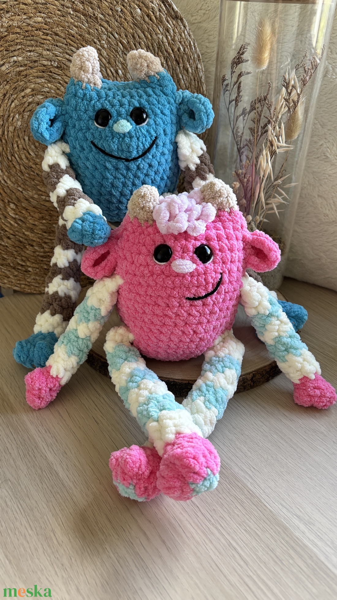 HORGOLÁS MINTA Mókás szörnyecske - diy (csináld magad) - szabásminta, útmutató - horgolási minta - Meska.hu