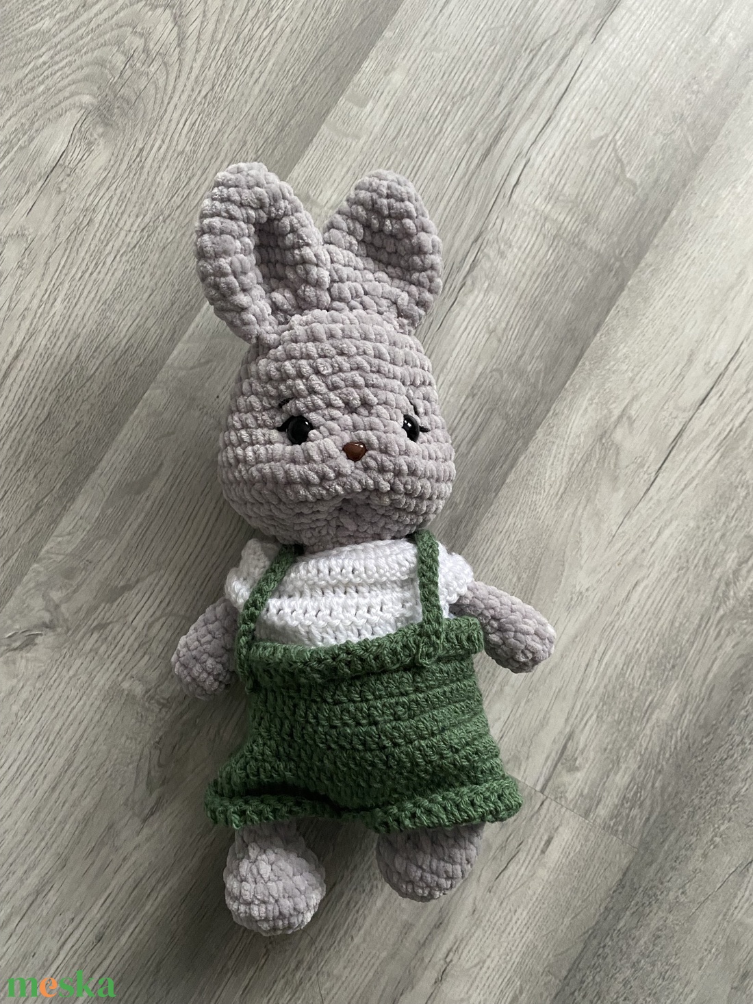 Nyuszi fiú - játék & sport - plüssállat & játékfigura - nyuszi - Meska.hu